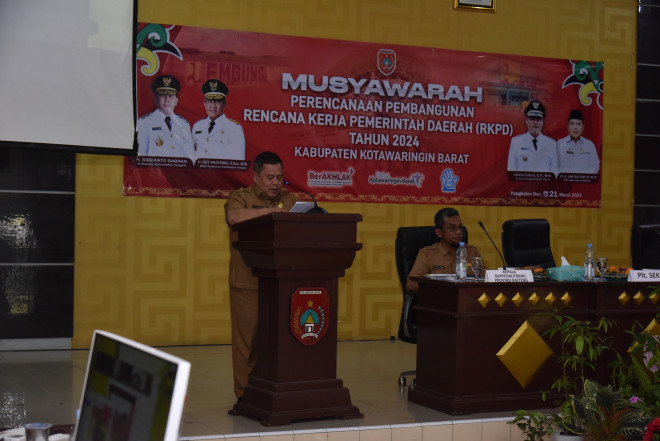 Pemkab Kobar Gelar Musrenbang RKPD 2024