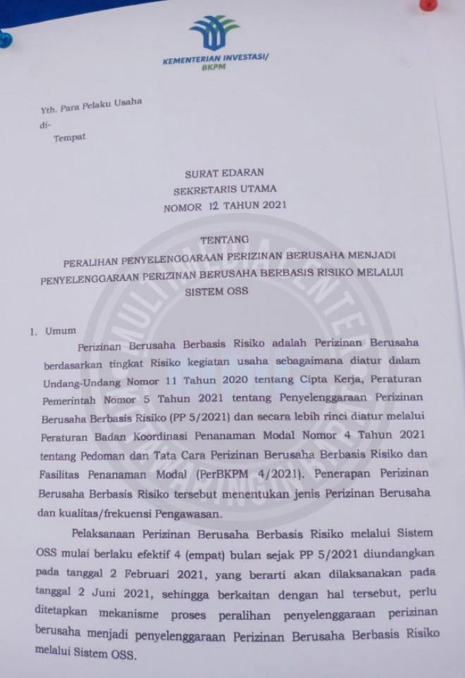 Contoh Surat Permohonan Perizinan Berusaha Sektor Imagesee 