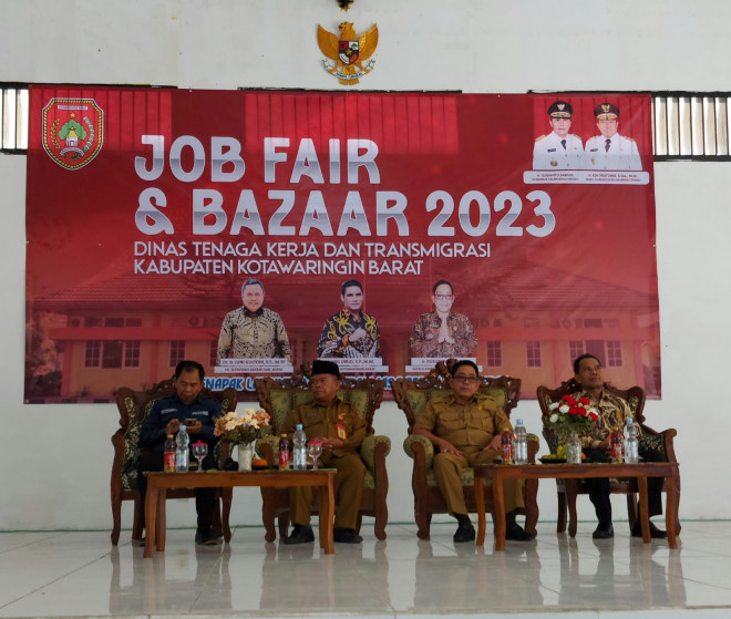 Pemkab Kobar Gelar Job Fair Dan Bazar