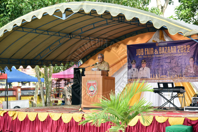 Pemkab Kobar Dorong Pengurangan Angka Pengangguran Melalui Job Fair